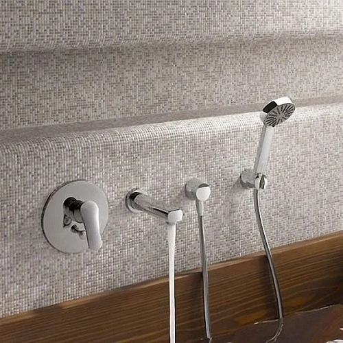 Смеситель для ванны Kludi Tercio New 386510575 скрытого монтажа Смеситель для ванны Kludi Tercio New 386510575 скрытого монтажа