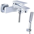 Смеситель для ванны Lemark Allegro LM5914CW, хром/белый Смеситель для ванны Lemark Allegro LM5914CW, хром/белый