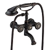 Смеситель для ванны Lemark Jasmine LM6614ORB, черная бронза