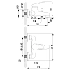 Смеситель для ванны Lemark Omega LM3102C, хром Смеситель для ванны Lemark Omega LM3102C, хром