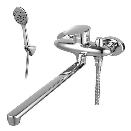 Смеситель для ванны Lemark Status LM4417C универсальный, хром Смеситель для ванны Lemark Status LM4417C универсальный, хром