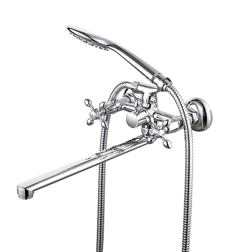 Смеситель для ванны Lemark Vista LM7651C универсальный, хром Смеситель для ванны Lemark Vista LM7651C универсальный, хром