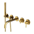 Смеситель для ванны OMNIRES Y Y1237/1GL золото скрытого монтажа Смеситель для ванны OMNIRES Y Y1237/1GL золото скрытого монтажа