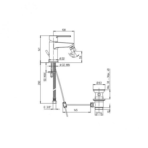 Смеситель для ванны Paini Domus 18CR691PZ1GQJAPI встраиваемый Смеситель для ванны Paini Domus 18CR691PZ1GQJAPI встраиваемый