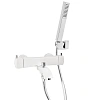Смеситель для ванны Paini Lady 89BY105TH с термостатом и аксессуаром, белый