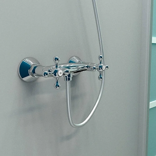 Смеситель для ванны Paini Lady 89YO105TH с термостатом и аксессуаром, черный Смеситель для ванны Paini Lady 89YO105TH с термостатом и аксессуаром, черный