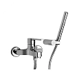 Смеситель для ванны Paini Le Mans 90CR1052SKM с аксессуаром Смеситель для ванны Paini Le Mans 90CR1052SKM с аксессуаром