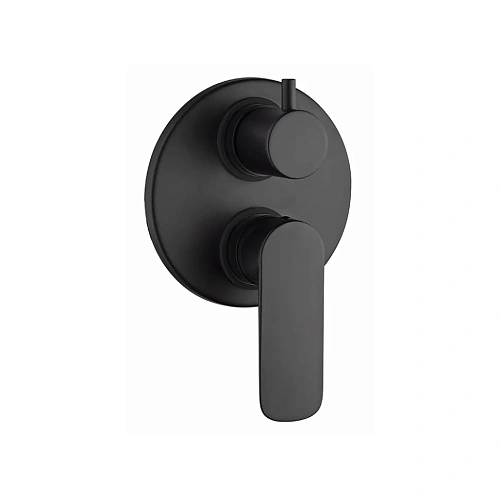 Смеситель для ванны Paini Nove 09PZ6911 встраиваемый, черный матовый Смеситель для ванны Paini Nove 09PZ6911 встраиваемый, черный матовый