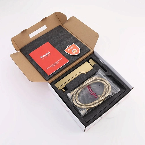 Смеситель для ванны Raglo R02.30.03, золотой сатин Смеситель для ванны Raglo R02.30.03, золотой сатин