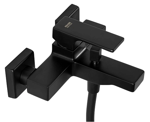 Смеситель для ванны Remer Absolute AU02NO, черный матовый Смеситель для ванны Remer Absolute AU02NO, черный матовый