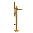 Смеситель для ванны Remer Absolute AU08BG, золото брашированное Смеситель для ванны Remer Absolute AU08BG, золото брашированное