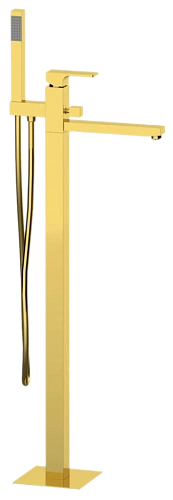 Смеситель для ванны Remer Absolute AU08DO, золото глянцевое Смеситель для ванны Remer Absolute AU08DO, золото глянцевое