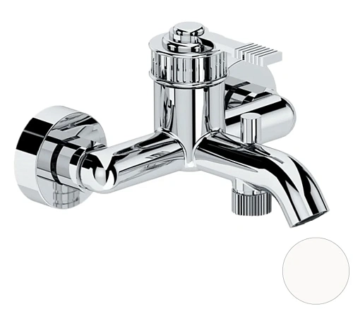 Смеситель для ванны Remer Atelier AL05BO, белый матовый Смеситель для ванны Remer Atelier AL05BO, белый матовый