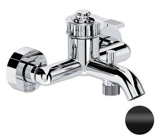 Смеситель для ванны Remer Atelier AL05NO, черный матовый Смеситель для ванны Remer Atelier AL05NO, черный матовый