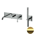 Смеситель для ванны Remer Atelier AL53D2WBBG, золото брашированное Смеситель для ванны Remer Atelier AL53D2WBBG, золото брашированное