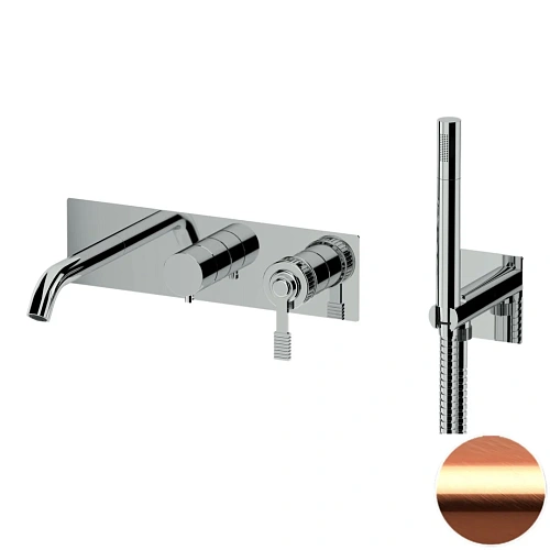 Смеситель для ванны Remer Atelier AL53D2WBRP, медь брашированная Смеситель для ванны Remer Atelier AL53D2WBRP, медь брашированная