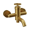 Смеситель для ванны Remer Chrono CH05BG, золото брашированное Смеситель для ванны Remer Chrono CH05BG, золото брашированное