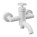 Смеситель для ванны Remer Chrono CH05BO, белый матовый Смеситель для ванны Remer Chrono CH05BO, белый матовый