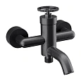 Смеситель для ванны Remer Chrono CH05CFP, черный брашированный хром Смеситель для ванны Remer Chrono CH05CFP, черный брашированный хром