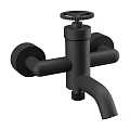 Смеситель для ванны Remer Chrono CH05NO, черный матовый Смеситель для ванны Remer Chrono CH05NO, черный матовый