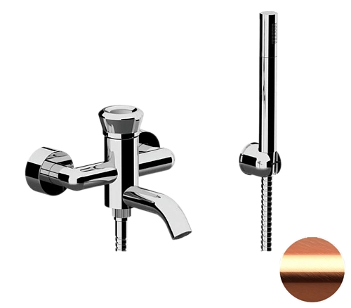 Смеситель для ванны Remer Element ET02RP, медь брашированная Смеситель для ванны Remer Element ET02RP, медь брашированная