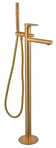 Смеситель для ванны Remer Infinity I08BG, золото брашированное Смеситель для ванны Remer Infinity I08BG, золото брашированное