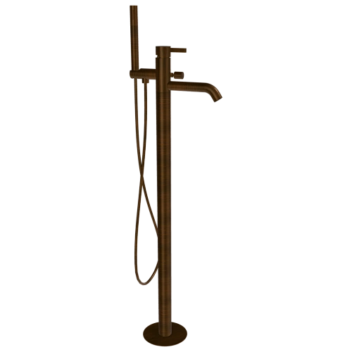 Смеситель для ванны Remer Metrica MC08BR, бронза масляная Смеситель для ванны Remer Metrica MC08BR, бронза масляная