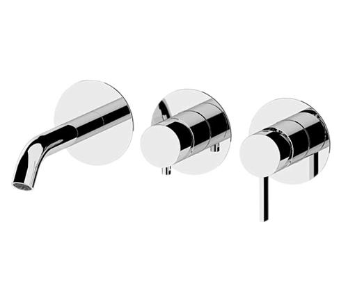 Смеситель для ванны Remer Metrica MC54D2P Смеситель для ванны Remer Metrica MC54D2P