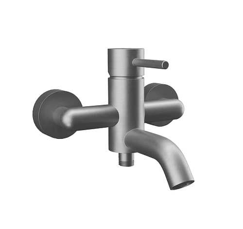 Смеситель для ванны Remer X Style X05NP, никель брашированный Смеситель для ванны Remer X Style X05NP, никель брашированный