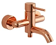 Смеситель для ванны Remer X Style X05RL, медь глянцевая Смеситель для ванны Remer X Style X05RL, медь глянцевая