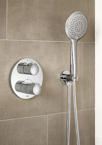 Смеситель для ванны Roca T-1000, термостатический, 5A0D09C00 Смеситель для ванны Roca T-1000, термостатический, 5A0D09C00