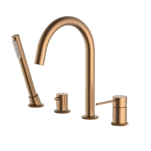 Смеситель для ванны Timo Saona 2320/19Y встраиваемый, розовое золото Смеситель для ванны Timo Saona 2320/19Y встраиваемый, розовое золото