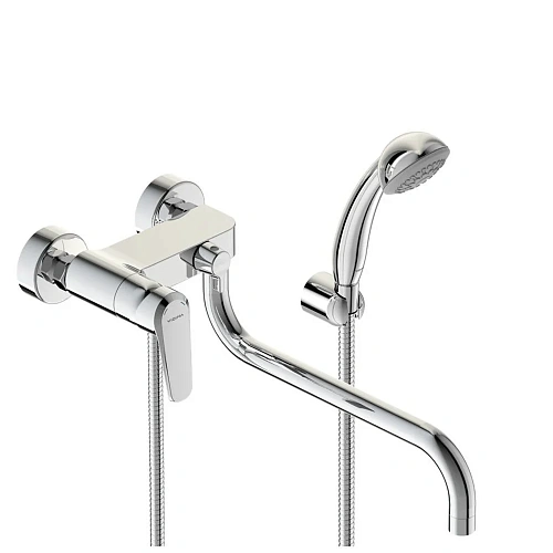 Смеситель для ванны Vidima Balance BA268AA поворотный излив, хром Смеситель для ванны Vidima Balance BA268AA поворотный излив, хром