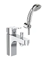 Смеситель для ванны Vidima Next BA402AA, на борт ванны, хром Смеситель для ванны Vidima Next BA402AA, на борт ванны, хром