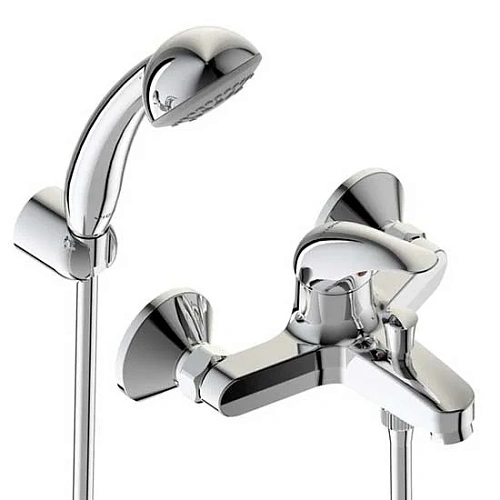 Смеситель для ванны Vidima ORION BA004AA с душевым гарнитуром, хром Смеситель для ванны Vidima ORION BA004AA с душевым гарнитуром, хром