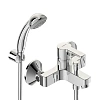 Смеситель для ванны Vidima Uno BA238AA с душевым гарнитуром, хром Смеситель для ванны Vidima Uno BA238AA с душевым гарнитуром, хром