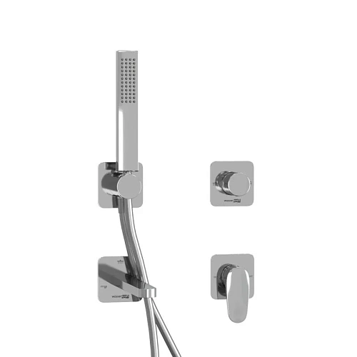 Смеситель для ванны WasserKRAFT A3151.268.270.271.087.103 встраиваемый хром Смеситель для ванны WasserKRAFT A3151.268.270.271.087.103 встраиваемый хром