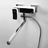 Смеситель для ванны WasserKRAFT Aller 1062LWHITE белый/хром Смеситель для ванны WasserKRAFT Aller 1062LWHITE белый/хром