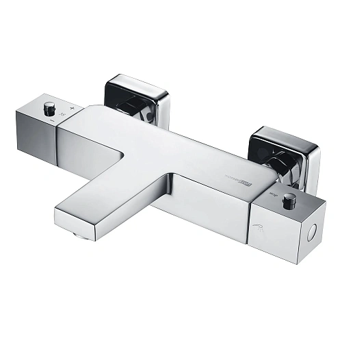 Смеситель для ванны WasserKRAFT Alme 1511 Thermo термостатический хром Смеситель для ванны WasserKRAFT Alme 1511 Thermo термостатический хром