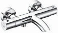 Смеситель для ванны Wasserkraft Berkel 4800 4811 Thermo термостатический Смеситель для ванны Wasserkraft Berkel 4800 4811 Thermo термостатический