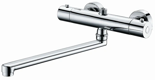 Смеситель для ванны Wasserkraft Berkel 4800 4822L Thermo термостатический 4822LT Смеситель для ванны Wasserkraft Berkel 4800 4822L Thermo термостатический 4822LT