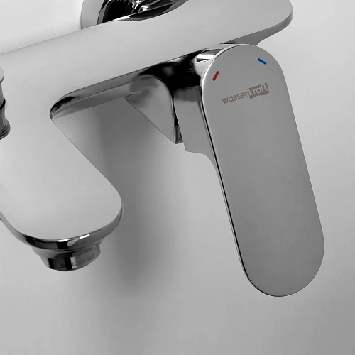 Смеситель для ванны WasserKRAFT Dinkel 5801 хром Смеситель для ванны WasserKRAFT Dinkel 5801 хром