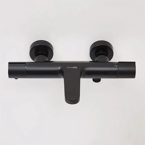 Смеситель для ванны Wasserkraft Elbe 7400 7411 Thermo термостатический Смеситель для ванны Wasserkraft Elbe 7400 7411 Thermo термостатический