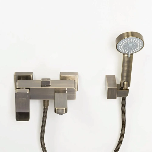 Смеситель для ванны WasserKRAFT Exter 1601 светлая бронза Смеситель для ванны WasserKRAFT Exter 1601 светлая бронза