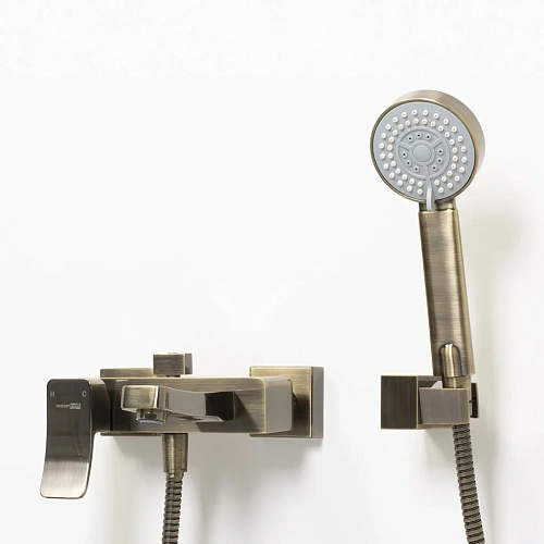 Смеситель для ванны WasserKRAFT Exter 1601 светлая бронза Смеситель для ванны WasserKRAFT Exter 1601 светлая бронза