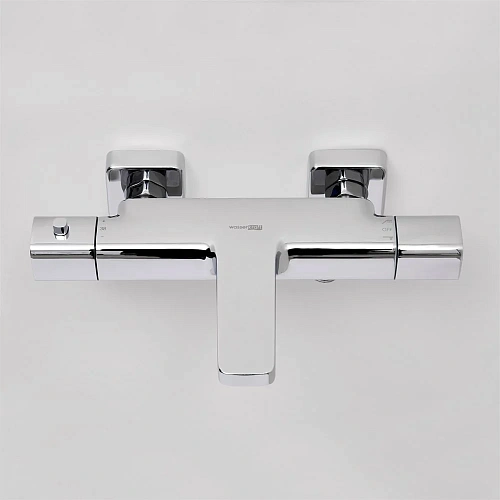 Смеситель для ванны Wasserkraft Naab 8600 8611 Thermo термостатический Смеситель для ванны Wasserkraft Naab 8600 8611 Thermo термостатический