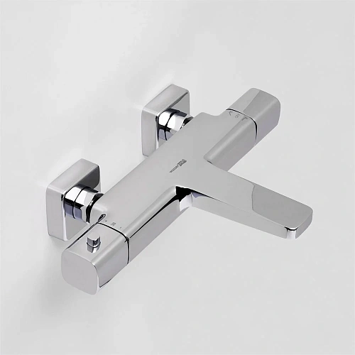 Смеситель для ванны Wasserkraft Naab 8600 8611 Thermo термостатический Смеситель для ванны Wasserkraft Naab 8600 8611 Thermo термостатический