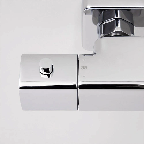 Смеситель для ванны Wasserkraft Naab 8600 8611 Thermo термостатический Смеситель для ванны Wasserkraft Naab 8600 8611 Thermo термостатический