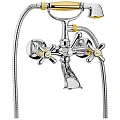Смеситель для ванны Webert Armony AM720201017(153), хром-золото AM720201065(153) Смеситель для ванны Webert Armony AM720201017(153), хром-золото AM720201065(153)