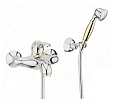 Смеситель для ванны Webert Aurora AU850101017(153),хром-золото Смеситель для ванны Webert Aurora AU850101017(153),хром-золото
